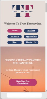 the trust therapy website